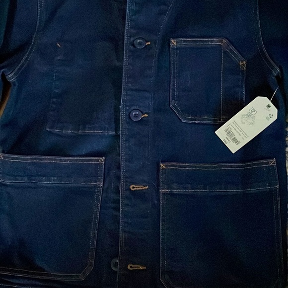 Mutual Weave Dark Denim Workshirt Jacket - Picture 4 of 6